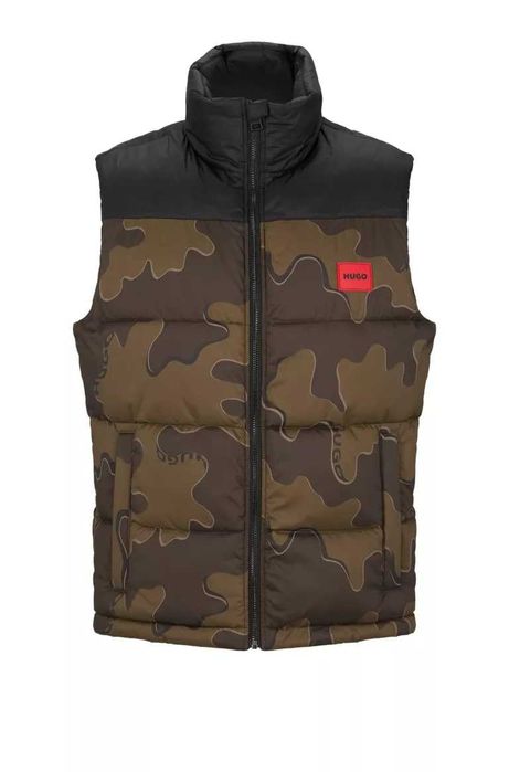 HUGO мужской жилет в камуфляжном стиле РАЗМЕР М