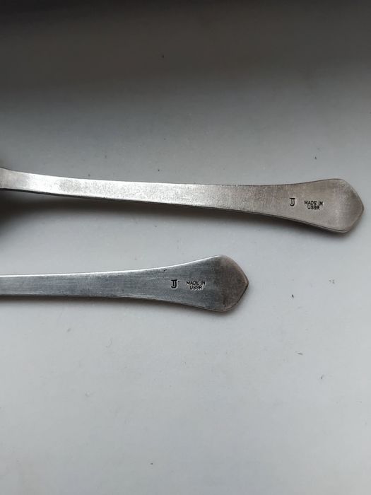 Винтидж дълбоко посребрени прибори (комплект)