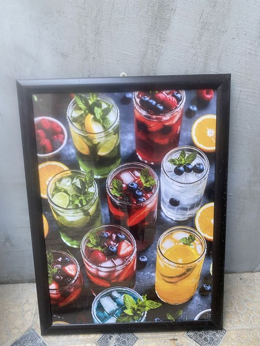 Картина с изображением бургера — для кафе, кофейни, фастфуда,бар