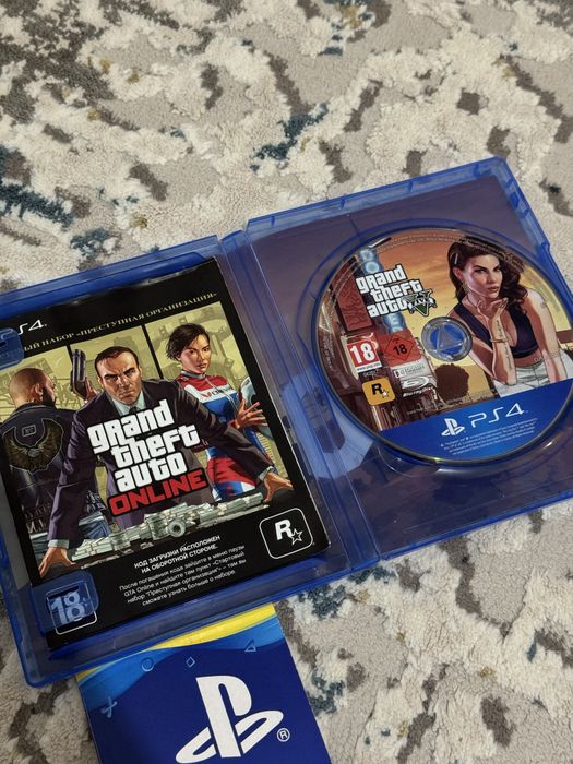Диск GTA 5 ( Гта 5) для PS4