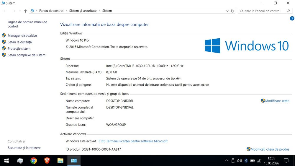 Acer Aspire V3-371, cu ecran de 14 inch
