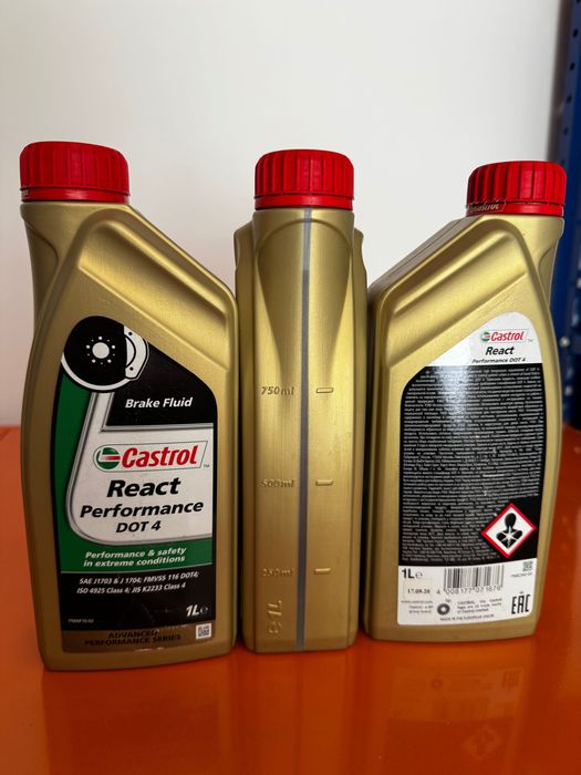 Спирачна течност Castrol React Performance DOT 4