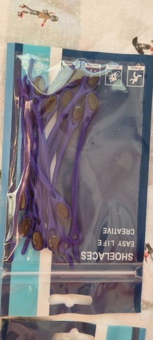 Силиконови връзки за обувки