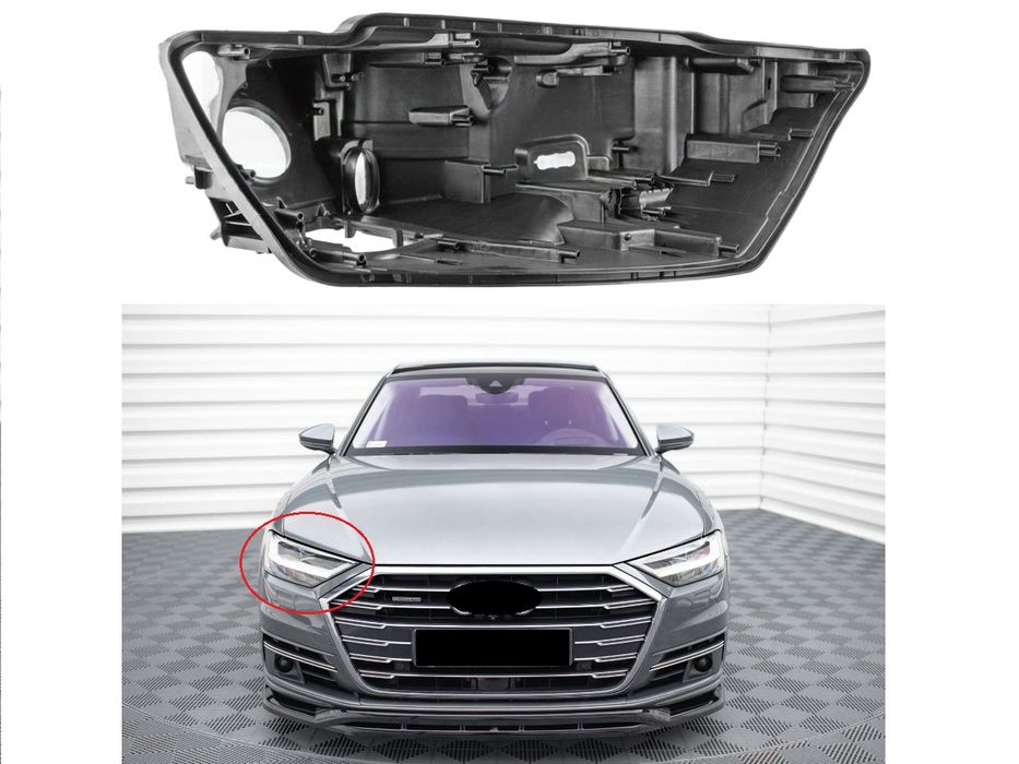 Основа (корпус) за фар на Audi A8 D5 Pre-Face LED