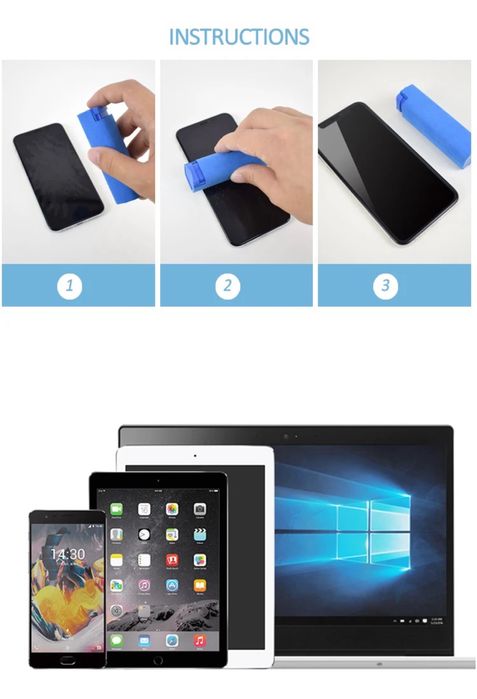 Спрей очиститель для экранов телефона и других