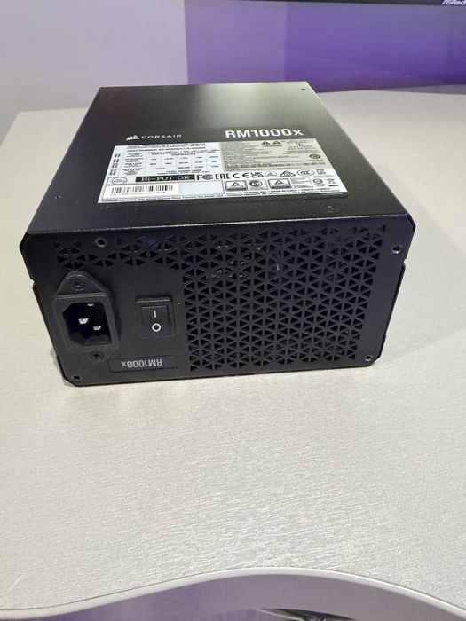Захранване Corsair Rm1000x,1000 W,ATX 3.1, 80+ Gold
