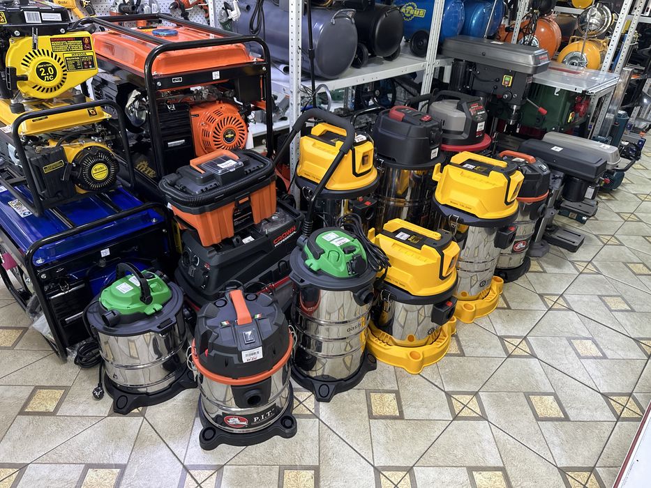 Скидки!Распродажа! Строительные пылесосы