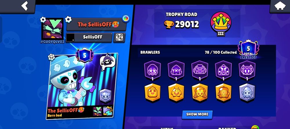 Продам аккаунт бравл Старс срочно!!!