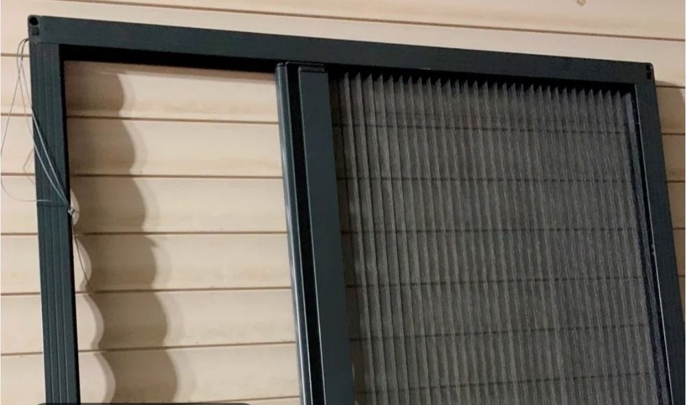 Москитные сетки, раздвижные плиссе