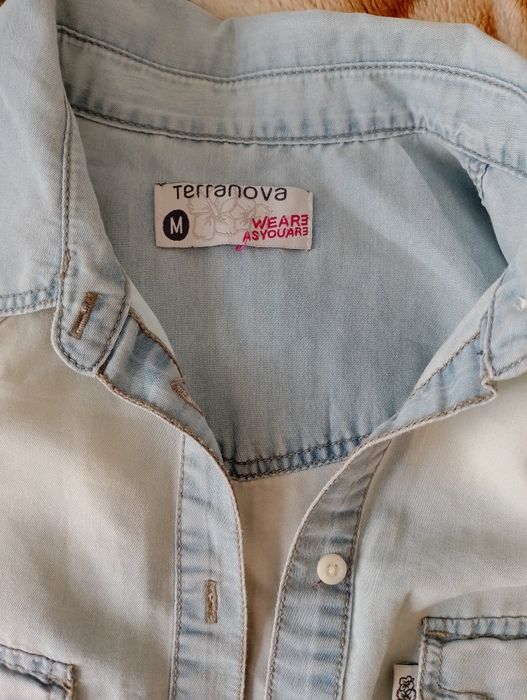 Джинсовая рубашка