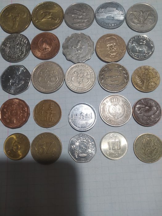 Монеты зарубежные