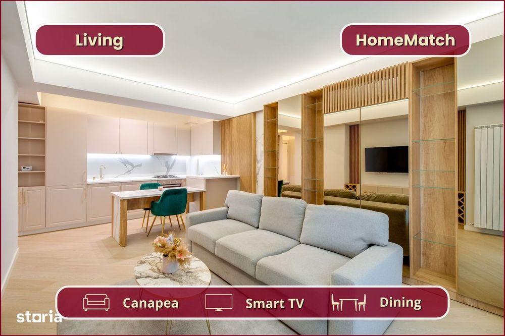 Cortina North || 2 Camere || Amenajat premium || Comision 0%