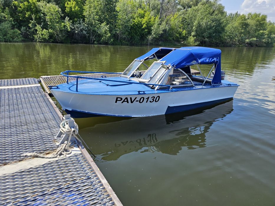 Лодка Прогресс 2М, Yamaha 30 2т дистанция