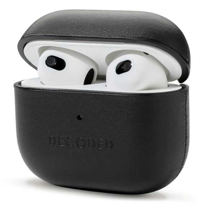 Husa protectie din piele pentru casti Apple AirPods 3