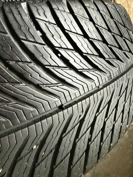 Jante originale Audi A6 cu anvelope iarna Michelin 225/60 R17