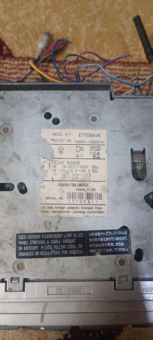 Магнитофон  2din оригинал