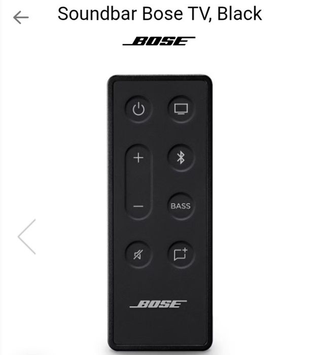 Soundbar Bose claritate și bass puternic