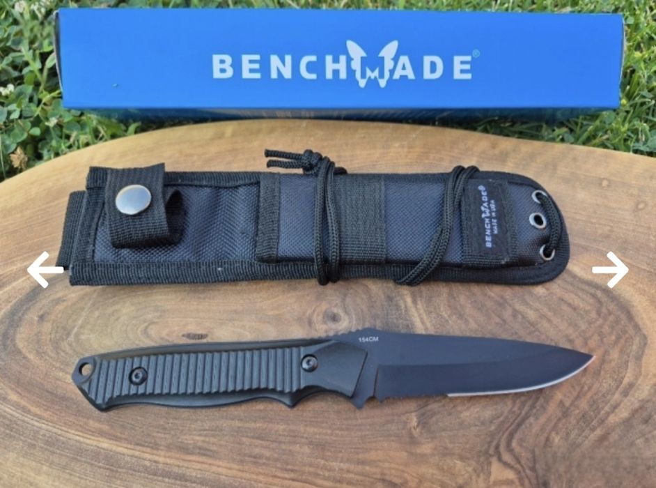 Тактически нож Benchmade Nimravus 140BKSN с текстилна кания,два цвята