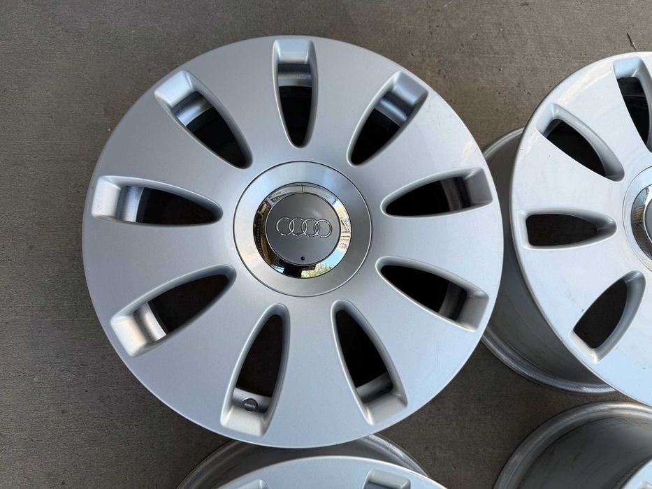 4 бр. оригинални алуминиеви джанти AUDI 16" 5x112 ф57.1, ET42, 7J.