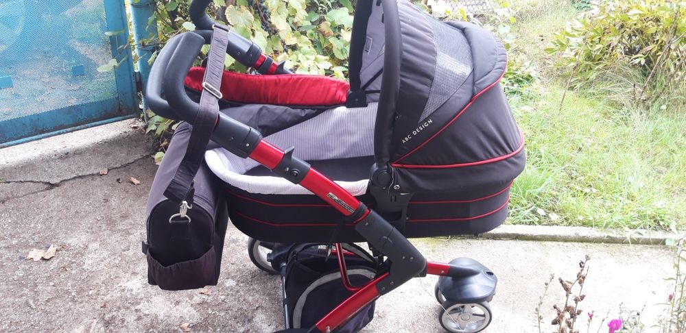 НАМАЛЕНА Бебешка количка 2в1 ABC design 3tec