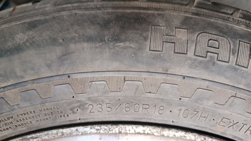 1 шина 235/60/18 летняя