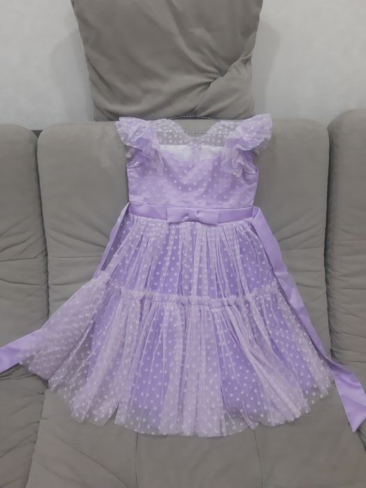 Нарядное пышное платье