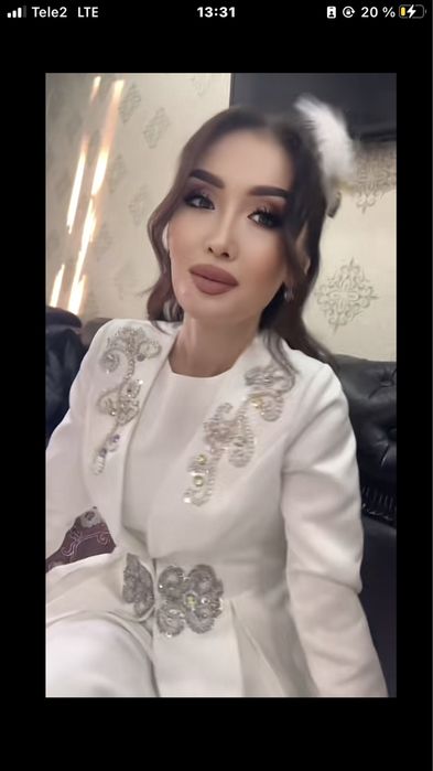 Ұзату көйлек  прокат 17000тг 3кун