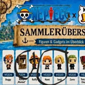One Piece играчки Kinder Joy