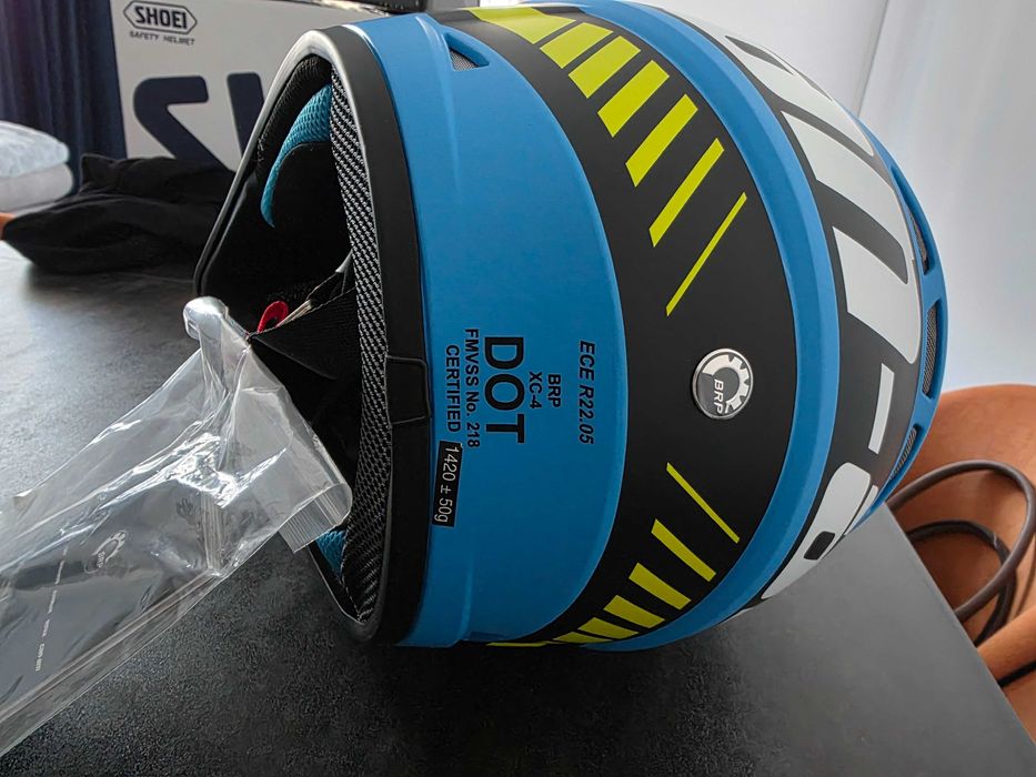 XC-4 Team Helmet Can Am Blue XL New ATV