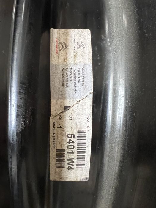 4бр железни джанти с тазове за Ситроен/Пежо