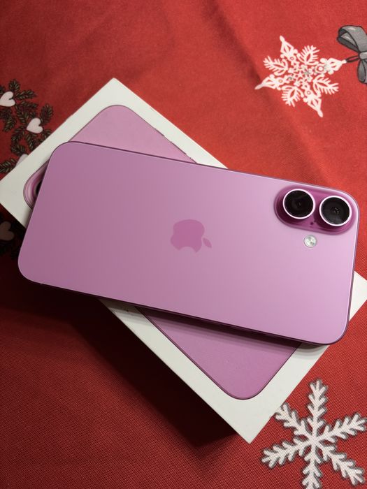 Iphone 16plus 128GB с гаранция