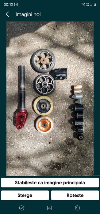 Trotineta freestyle Ethic Erawan și piese