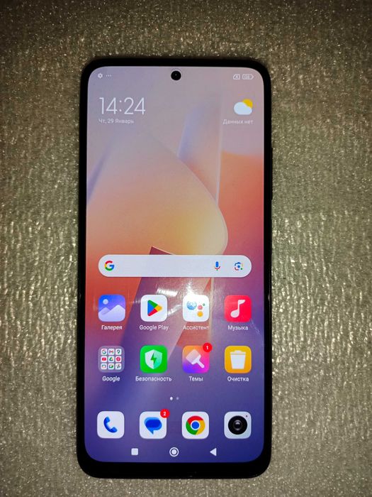 ZTE Blade 128GB Озу 4+4GB упаковка, чехол