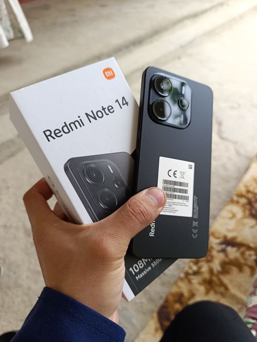 Redmi Note 14 xotrasi 6+8/128 gb