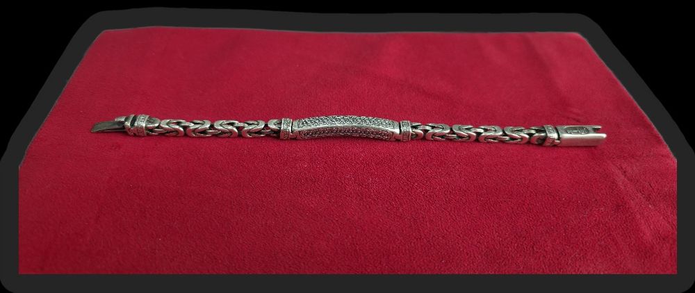 Браслет Византийском стиле Серебро 925 (Таиланд)