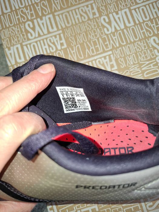 Бутонки за футбол Adidas Performance, номер 38,5