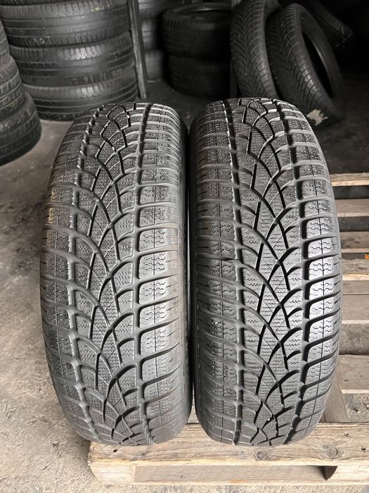 2 anvelope iarna 185/65/15 , Dunlop , 7.6 mm