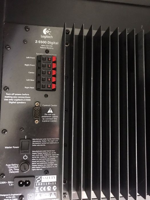 Transformatot  traf logitech z 5500 se vând cu probă!