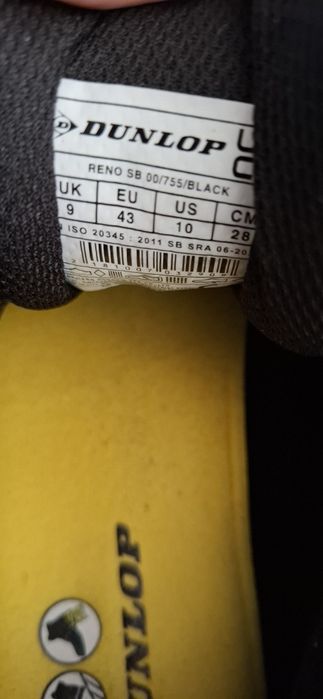 Safety shoes Dunlop 43 номер