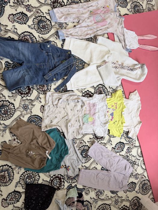 Детские вещи пакетом на девочку 6-18мес