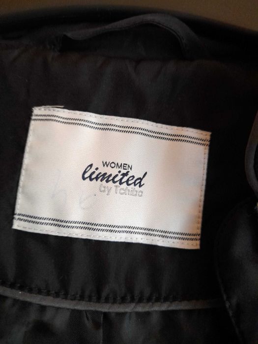 Geaca haina scurta dama fas matlasat negru, de toamna, M