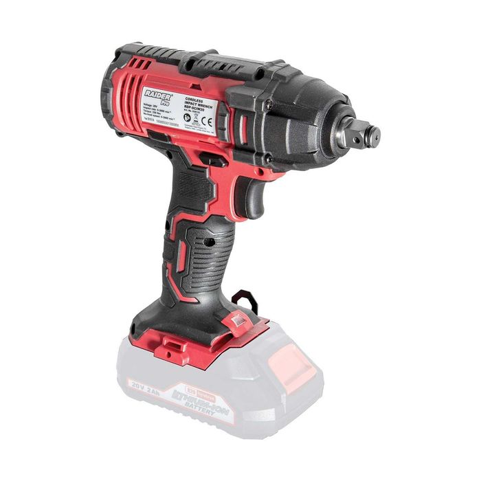 Акумулаторен ударен гайковерт RAIDER RDP-SCIW20 SOLO, 20 V, 250 Nm