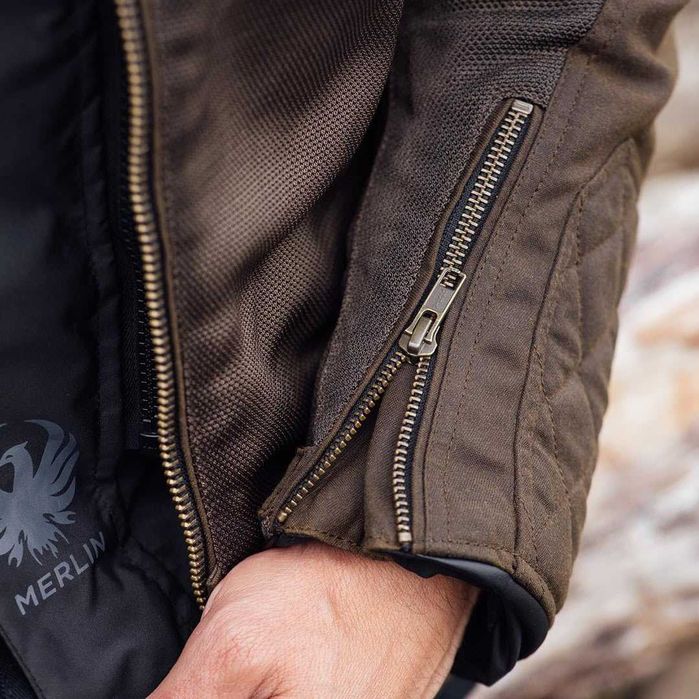 Geaca Moto Toamna Merlin Shenstone II Cotec Air, protectii D3O, marimea L
