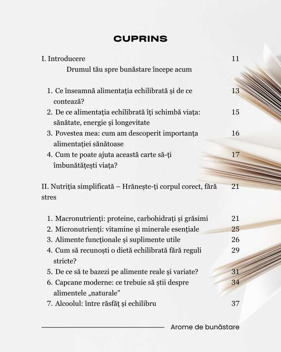 Arome de Bunăstare – Carte cu 60 rețete sub 500 calorii, slăbit simplu