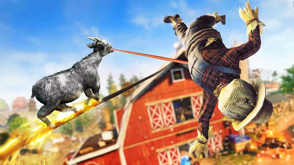 НОВЫЙ Goat Simulator 3-Pre Udder Edition PS5/ Симулятор Козла Пс5