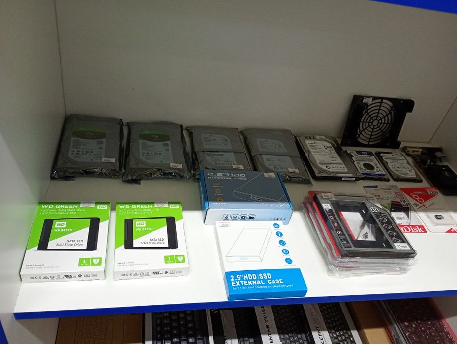 SSD накопители M.2 512Gb/SATA 1000Gb