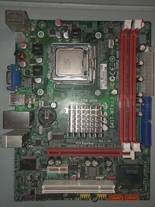 материнская плата g41tm7 и проц е5700