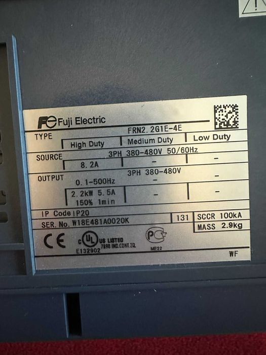 Честотен инвертор (VFD / Frequency Converter)
