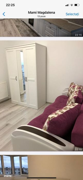 Apt 2 dormitoare, living cu bucătărie,2balcoane, Calea Victoriei Turda