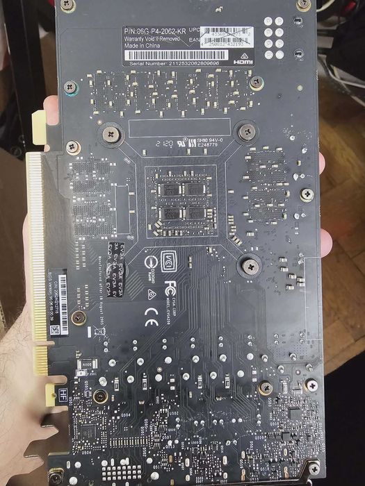 Placa video rtx 2060 EVGA 6gb